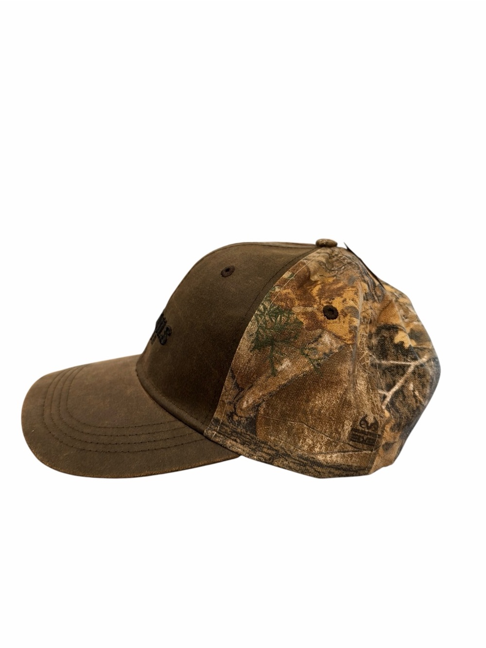 Whitetails Unlimited Realtree Edge Camo Hunting Baseball Cap Hat Brown NWT - Picture 4 of 11